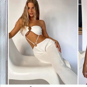 White jumpsuit outcast exclusives